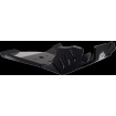 Xtrem προστατευτική πλάκα - μαύρη - Beta AXP RACING AX1550 thumb
