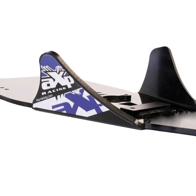 Κεντρική πλάκα ολίσθησης YFZ450R BK/BL AXP RACING AX1070