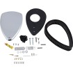 Σετ φίλτρου αέρα big air smooth chrome BARON BA-2011-00 thumb