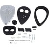 Σετ φίλτρου αέρα big air pinstripe chrome BARON BA-2060-13