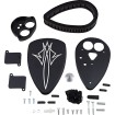 Σετ φίλτρου αέρα BIG AIR PINSTRIPE BLACK BARON BA-2070-13B thumb