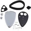 Σετ φίλτρου αέρα big air smooth chrome BARON BA-2013-00 thumb