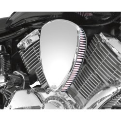 Σετ φίλτρου αέρα big air smooth chrome BARON BA-2062-00 Σετ φίλτρου αέρα big air smooth chrome BARON BA-2062-00