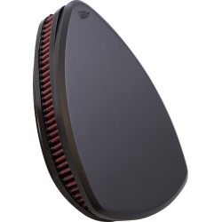Σετ φίλτρου αέρα big air smooth chrome black BARON BA-2011-00B