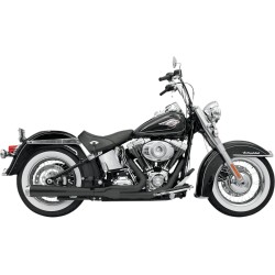 Σύστημα εξάτμισης road rage 2-into-1 black BASSANI XHAUST 12121J