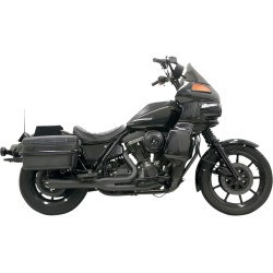 Σύστημα εξάτμισης road rage short black BASSANI XHAUST 1FXRFB