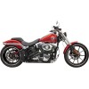 Σύστημα εξάτμισης Radial Sweepers black slotted BASSANI XHAUST 1SD2FBB