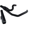 Σύστημα εξάτμισης ROAD RAGE 2-INTO-1 SHORT MEGAPHONE BLACK BASSANI XHAUST 13322R