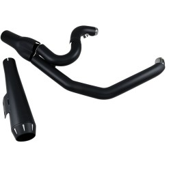 Σύστημα εξάτμισης ROAD RAGE 2-INTO-1 SHORT MEGAPHONE BLACK BASSANI XHAUST 13322R
