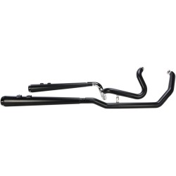 Σύστημα Εξάτμισης TRUE-DUAL DOWN UNDER MEGAPHONE BLACK BASSANI XHAUST 1F66RB
