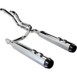 Σύστημα εξάτμισης true-dual down under straight chrome BASSANI XHAUST 1F76R Σύστημα εξάτμισης true-dual down under straight chrome BASSANI XHAUST 1F76R