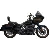 Σύστημα εξάτμισης Sweeper μαύρο με σχισμές M8 Touring 2016-2023 BASSANI XHAUST 1F22FB