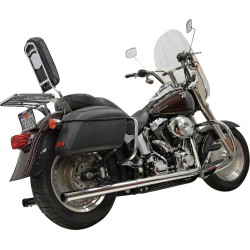 Σύστημα εξάτμισης drag pipe duals chrome TC Softails 86-2017 BASSANI XHAUST 1S98P Σύστημα εξάτμισης drag pipe duals chrome TC Softails 86-2017 BASSANI XHAUST 1S98P