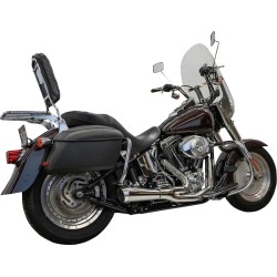 Σύστημα Εξάτμισης 2:1 Ripper Short Chrome TC Softails 89-2017 BASSANI XHAUST 1S6C