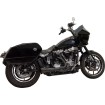 Εξάτμιση short ripper 2:1 με μαύρο μεγαφωνικό M8 Softail BASSANI XHAUST 1S79B thumb
