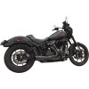Σύστημα Εξάτμισης Short Ripper 2:1 Chrome 49 State M8 Softail BASSANI XHAUST 1S75E
