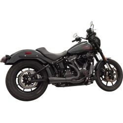 Σύστημα εξάτμισης Short Ripper 2:1 μαύρο 49 State M8 Softail BASSANI XHAUST 1S75RBE