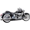 Σιγαστήρας slash cut για true duals chrome BASSANI XHAUST 31117B