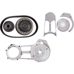 Σετ ανοιχτής ιμάντας γυαλισμένο 2-3/4'' BELT DRIVES EVO-8S Σετ ανοιχτής ιμάντας γυαλισμένο 2-3/4'' BELT DRIVES EVO-8S