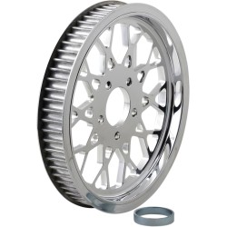 Πίσω τροχαλία ιμάντα 65 δόντια 1-1/2'' mesh polished BELT DRIVES RPMS-65 Πίσω τροχαλία ιμάντα 65 δόντια 1-1/2'' mesh polished BELT DRIVES RPMS-65