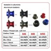 Αλουμινένια άκρα YAMAHA-APRILIA-TRIUMPH μαύρα BIKE LIFT NA-M6/BK Αλουμινένια άκρα YAMAHA-APRILIA-TRIUMPH μαύρα BIKE LIFT NA-M6/BK thumb