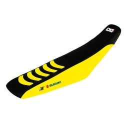 Κάλυμμα καθίσματος Double Grip 3 κίτρινο/μαύρο BLACKBIRD RACING 1323H