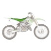 Κάλυμμα σέλας double grip 3 πράσινο/μαύρο BLACKBIRD RACING 1421H thumb
