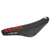 Κάλυμμα σέλας Double Grip 3 μαύρο/κόκκινο BLACKBIRD RACING 1618H thumb