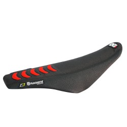 Κάλυμμα σέλας Double Grip 3 μαύρο/κόκκινο BLACKBIRD RACING 1618H