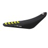 Κάλυμμα καθίσματος double grip 3 μαύρο/κίτρινο BLACKBIRD RACING 1620H
