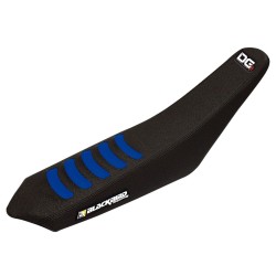 Κάλυμμα καθίσματος Double Grip 3 μαύρο/μπλε BLACKBIRD RACING 1E01H