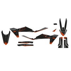 Σετ Γραφικών MAT BLK KTM 2 BLACKBIRD RACING 2548Y Σετ Γραφικών MAT BLK KTM 2 BLACKBIRD RACING 2548Y