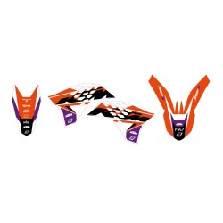 Σετ Γραφικών DREAM 5 SX 07-10 BLACKBIRD RACING 2527AB
