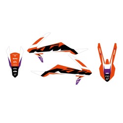 Σετ γραφικών DREAM 5 KTM 16-18 BLACKBIRD RACING 2541AB