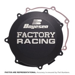 Κάλυμμα Συμπλέκτη KX125 94-02 BK BOYESEN CC-11B