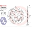 Δίσκος φρένων πλωτός SERIE ORO PRIME LINE BREMBO 78B40842 thumb