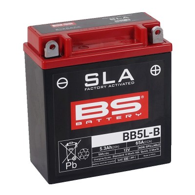 Μπαταρία BB5L-B SLA 12V 65 A BS BATTERY 300671 Μπαταρία BB5L-B SLA 12V 65 A BS BATTERY 300671