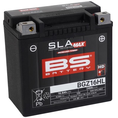Μπαταρία BS BGZ16HL SLA MAX BS BATTERY 300932 Μπαταρία BS BGZ16HL SLA MAX BS BATTERY 300932