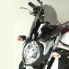 Μπροστινό Παρμπρίζ Υψηλής Προστασίας Καπνιστό Μαύρο 31 cm 4mm BULLSTER BS118HPFN