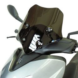 Μπροστινό παρμπρίζ racing smoked black 37.5 cm 3mm BULLSTER BY136RCFN