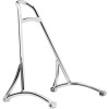 Κοντή sissy bar χωρίς μαξιλαράκι χρώμιο BURLY BRAND B13-1500C