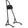 Ψηλή πλάτη SISSY BAR με μαξιλαράκι μαύρο BURLY BRAND B13-1503B