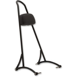 Ψηλή πλάτη SISSY BAR με μαξιλαράκι μαύρο BURLY BRAND B13-1503B