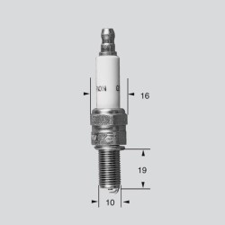 Μπουζί copper plus P-RG6HCC CHAMPION P-RG6HCC Μπουζί copper plus P-RG6HCC CHAMPION P-RG6HCC