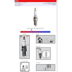 Μπουζί CHAMPION S-PLUG RC12YC CHAMPION OE013 Μπουζί CHAMPION S-PLUG RC12YC CHAMPION OE013