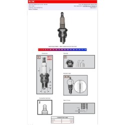 Μπουζί CHAMPION S-PLUG RL78C CHAMPION RL78C