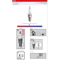 Μπουζί CHAMPION S-PLUG RN9YC CHAMPION OE006 Μπουζί CHAMPION S-PLUG RN9YC CHAMPION OE006