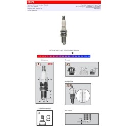 Μπουζί CHAMPION S-PLUG RA4HC CHAMPION OE073
