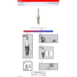 Μπουζί CHAMPION S-PLUG REA6YC CHAMPION OE231 Μπουζί CHAMPION S-PLUG REA6YC CHAMPION OE231