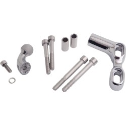 Βάση τιμονιού - offset - χρώμιο CIRO 3D 50150